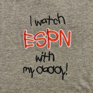 ESPN onesie
